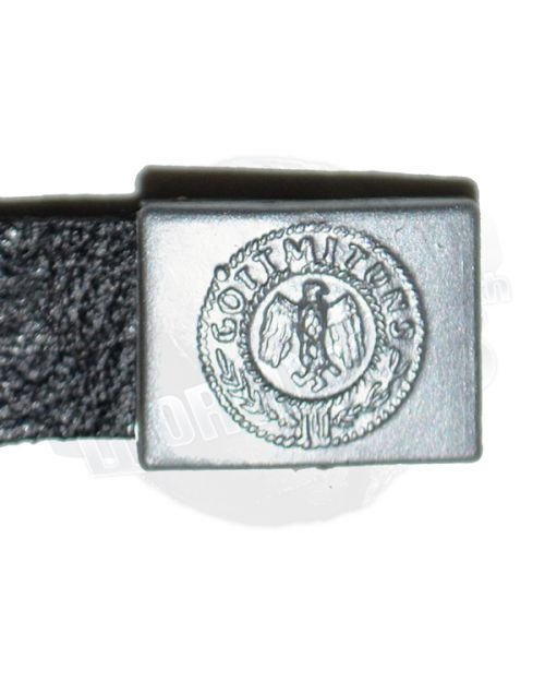 Dragon Models Ltd. WWII Axis Wehrmacht Gott Mit Uns Belt with Buckle (Silver) #2